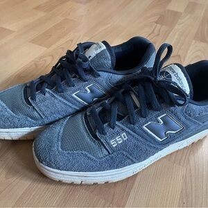 New Balance 550 Charcoal Sneakers